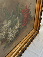 Vintage Floral Still Life Painting
