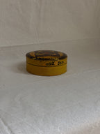 Antique Japanese Hand-Painted Papier-Mâché Box