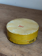Antique Japanese Hand-Painted Papier-Mâché Box