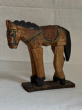 Antique Hand-Carved Folk Art Horse