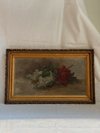 Vintage Floral Still Life Painting